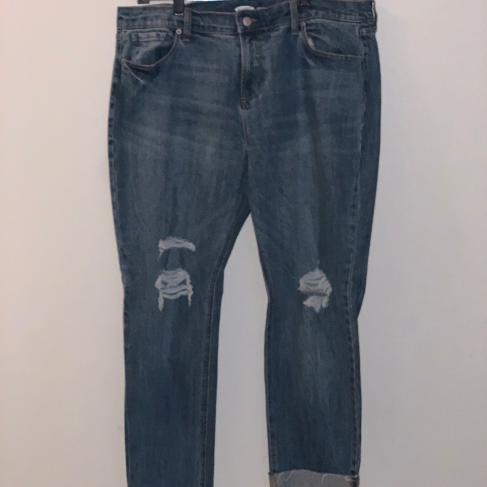 OLD NAVY BLUE BOYFRIEND JEAN